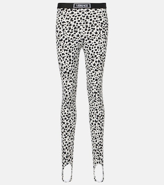 Bedruckte Steg-Leggings | Versace