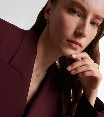 Collier Cocktail Bar en or 14 ct, émeraudes et diamants | Sydney Evan