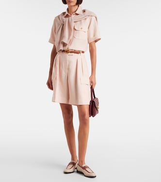 Linen Bermuda shorts | Loro Piana
