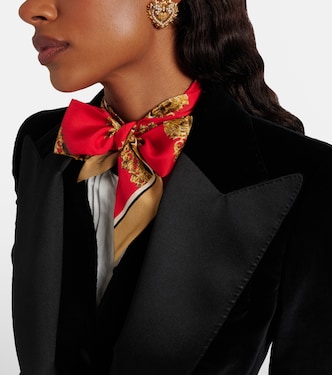 Tuch aus Seiden-Twill | Dolce&Gabbana