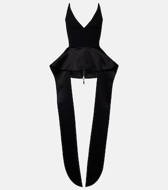 Frame peplum satin top | Maticevski