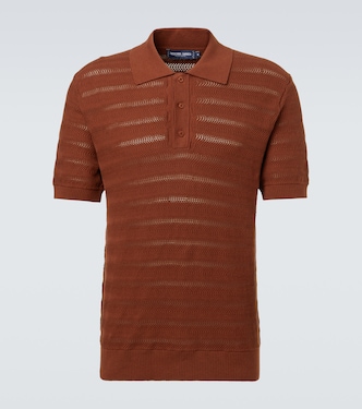 Vidal knit cotton polo shirt | Frescobol Carioca