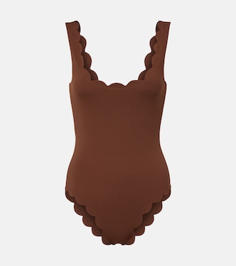 Palm Springs scalloped swimsuit | Marysia