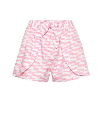 Shorts Bella a stampa in cotone | Alexandra Miro
