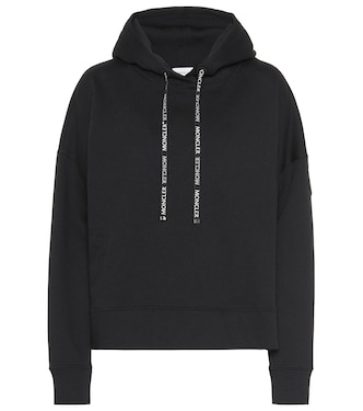 Hoodie aus einem Baumwollgemisch | Moncler