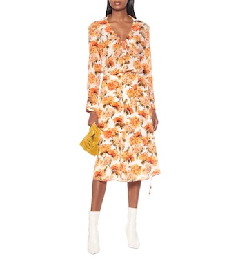 Blusa Bowie a stampa in seta | Altuzarra