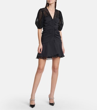 Mikaela lace-trimmed minidress | Simkhai