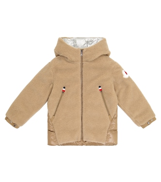 Piumino Gizem con cappuccio e logo | Moncler Enfant