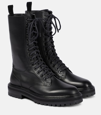Botas de combate Cora de piel | Jimmy Choo
