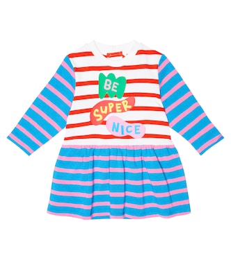 Baby - Abito in cotone a righe | Stella McCartney Kids