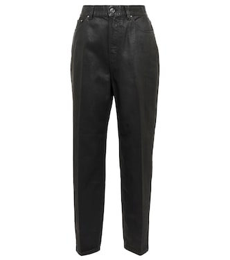 Jeans tapered de tiro alto | Toteme