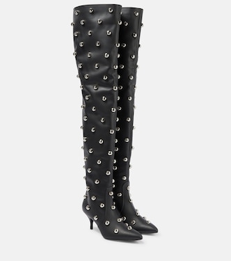 Botas mosqueteras de piel adornada | Magda Butrym