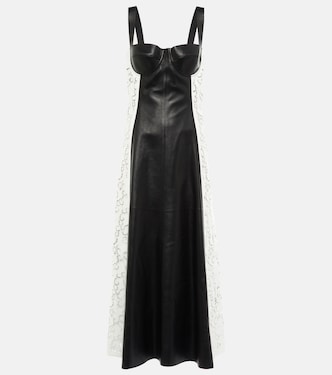 Robe midi Abami en cuir | Gabriela Hearst
