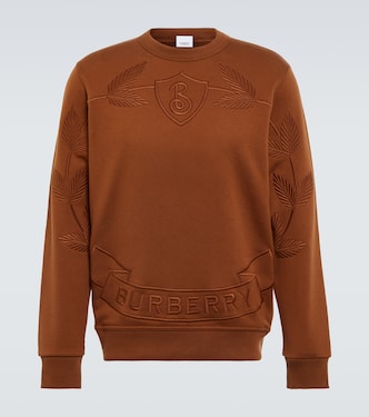 Sudadera de algodón con emblema | Burberry