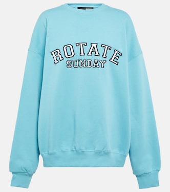 Iris logo cotton sweatshirt | Rotate