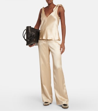 Top Arrow en soie | Gabriela Hearst