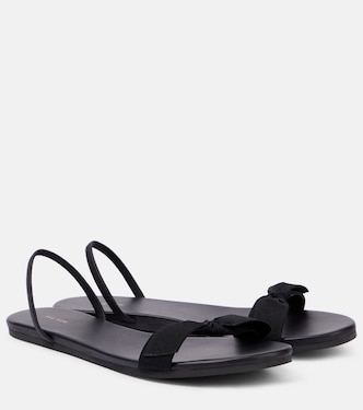 Sandali slingback Bow in pelle | The Row