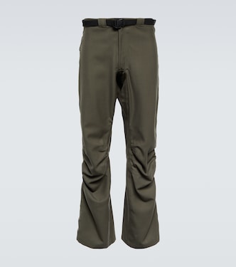 Pantalones rectos Arc de lana | GR10K