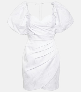Puff-sleeve minidress | Rebecca Vallance