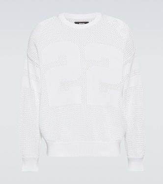 Sudadera en malla de algodón | Amiri