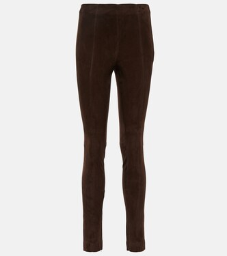 Pantalones skinny de ante de tiro alto | Polo Ralph Lauren