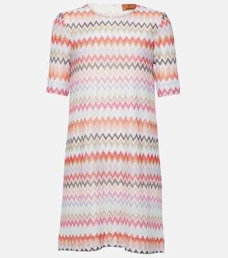 Zig Zag cotton-blend minidress  | Missoni
