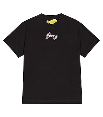 T-Shirt Arrows Bandana aus Jersey | Off-White Kids