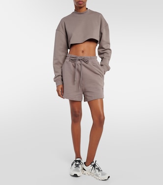 Sudadera cropped TrueCasuals de algodón | Adidas by Stella McCartney