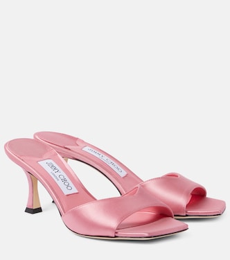 Mules Skye 70 en satin | Jimmy Choo