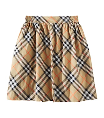 Burberry Check cotton skirt | Burberry Kids