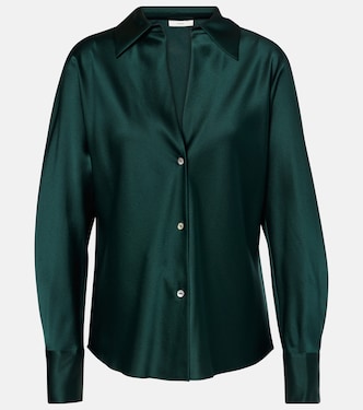 Camicia in raso di seta | Vince
