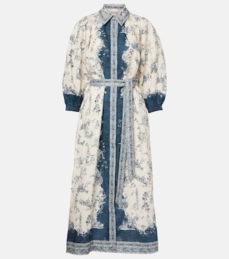 Bedrucktes Hemdblusenkleid Casa | Alémais