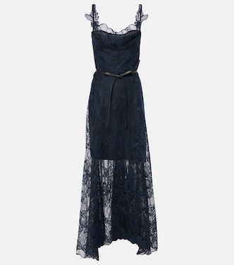 Maxikleid aus Spitze | Oscar de la Renta