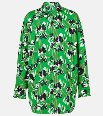 Bedruckte Bluse Caleb aus Baumwolle | Diane von Furstenberg