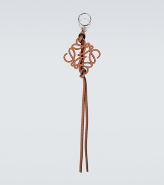Anagram leather bag charm | Loewe