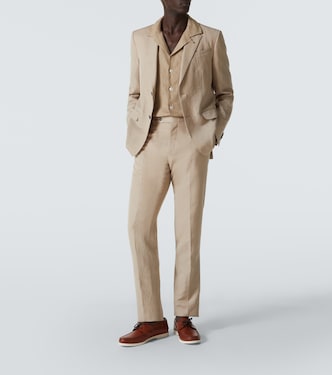 Segelschuhe aus Leder | Kiton