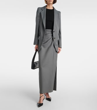 Maxirock aus Wolle, Mohair und Seide | Max Mara
