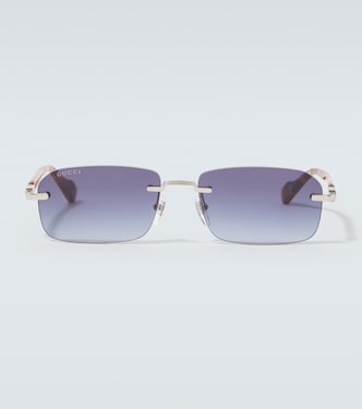 矩形太阳镜 | Gucci