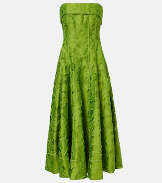 Imogen jacquard bustier dress | Simkhai