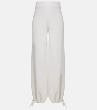 Weite Hose aus Schurwolle | Max Mara
