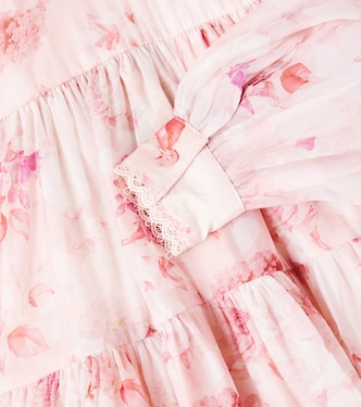 Floral smocked organza dress | Petite Amalie  