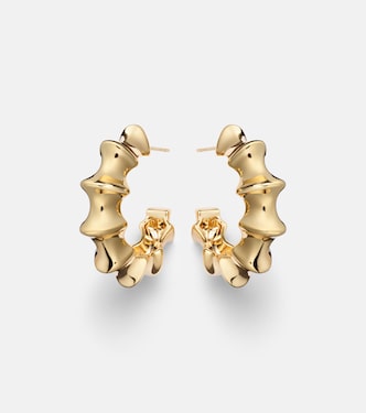 Murphy Mini gold-plated hoop earrings | Jennifer Fisher