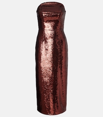 Sequined midi dress | Roland Mouret