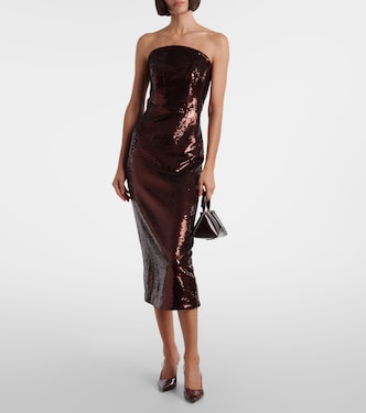 Sequined midi dress | Roland Mouret