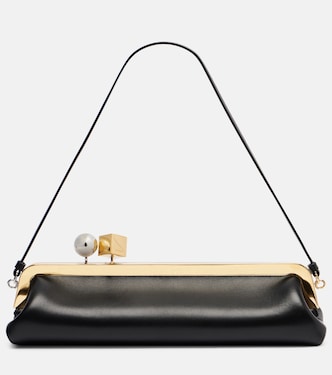 Salon leather clutch | Jacquemus