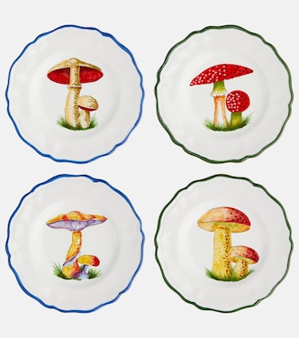 Set Mushroom aus vier Beilagentellern | Les-Ottomans