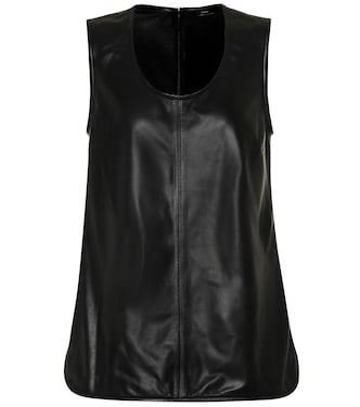 Top Blake en cuir | Joseph