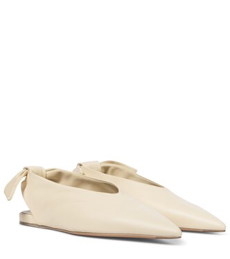 Slippers en cuir | Jil Sander