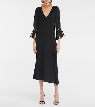Loligo wool midi dress | Roland Mouret