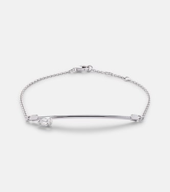 Bracciale Serti Sur Vide in oro bianco 18kt con diamante | Repossi